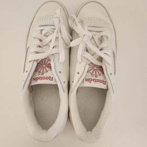 Reebok Womens Club C 85 Vintage,Chalk/White/Rose,8 - Picture 6 of 8